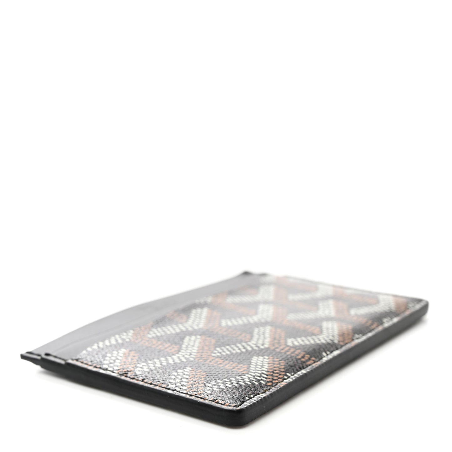 Goyardine Saint Sulpice Card Holder Black