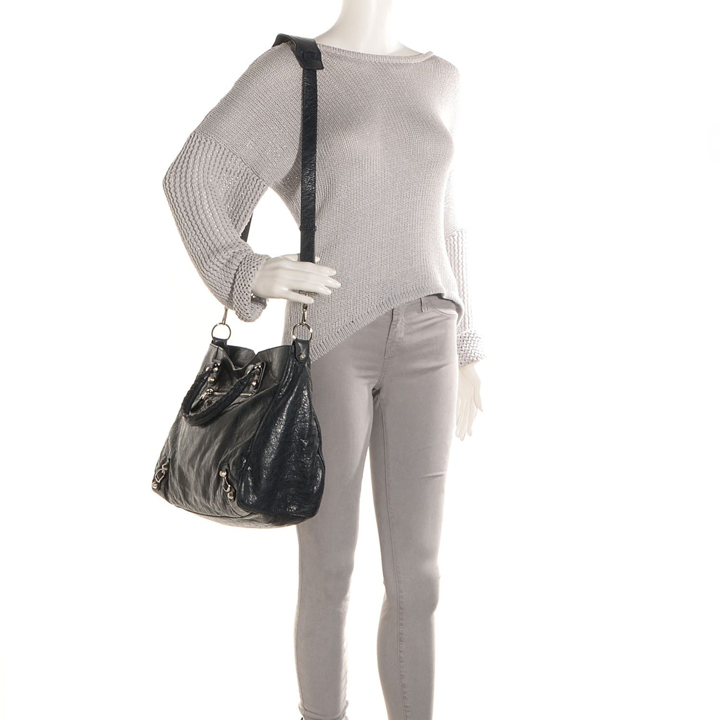 Agneau Giant 12 Silver Hardware Velo Dark Night