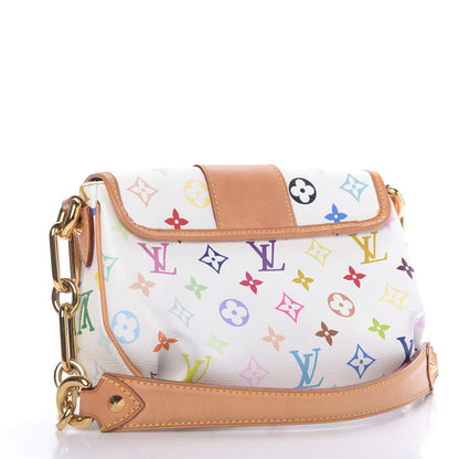 Louis Vuitton Monogram Multicolor Patti White 3 of 9