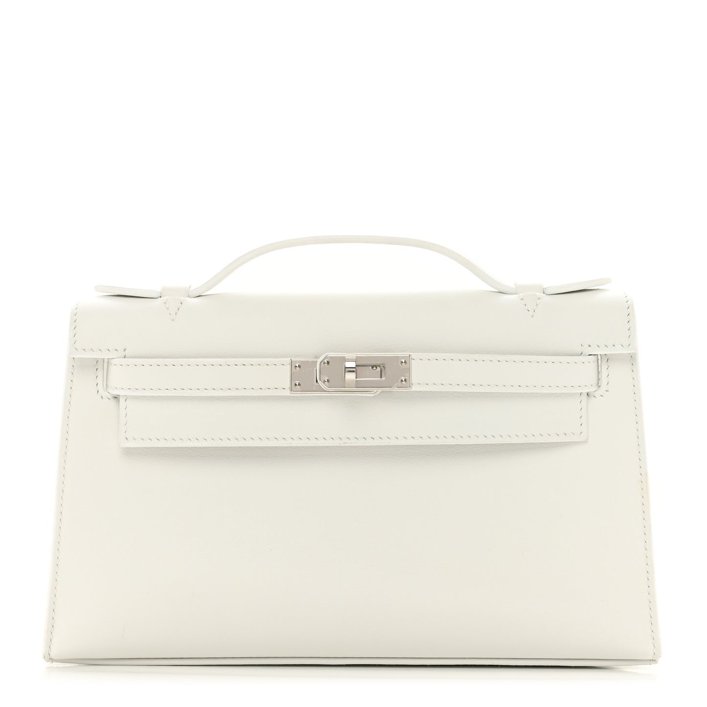 Swift Kelly Pochette Clutch White