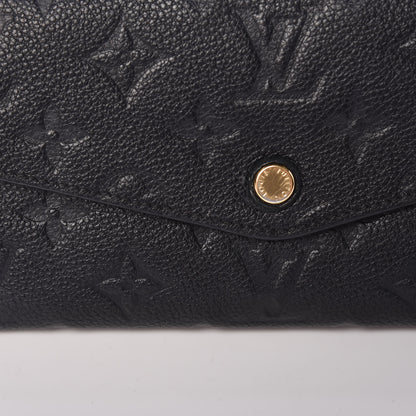 Louis Vuitton Empreinte Curieuse Wallet Black 11 of 15