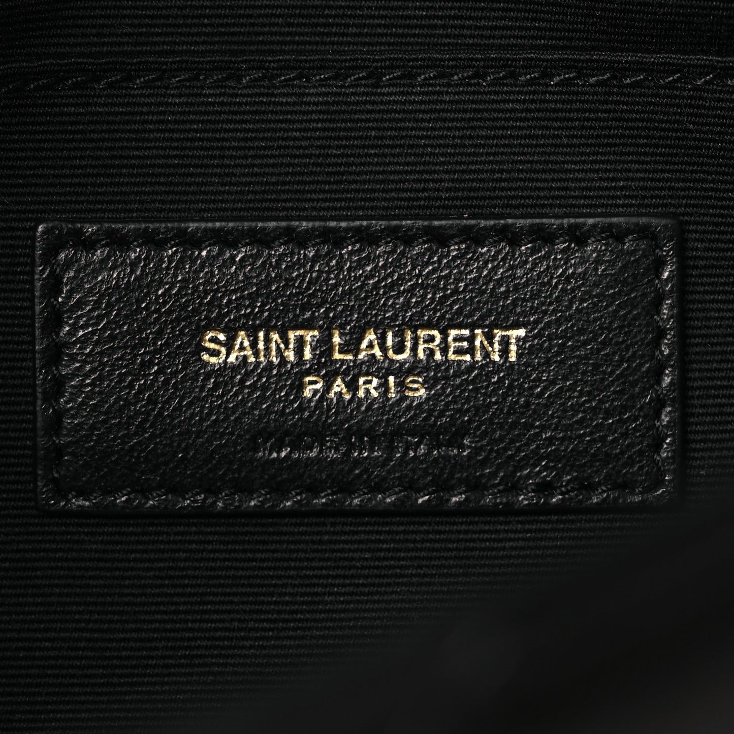 Lambskin Patchwork Monogram Small Jamie Black