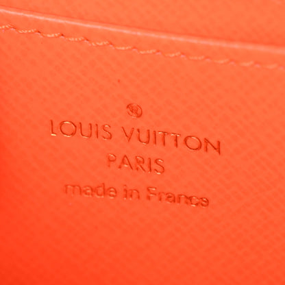 Louis Vuitton Monogram Graffiti Zippy Coin Purse Orange 6 of 6