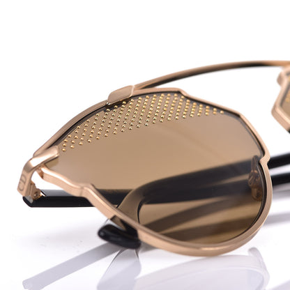 Christian Dior Studded So Real Sunglasses Gold 9 of 10