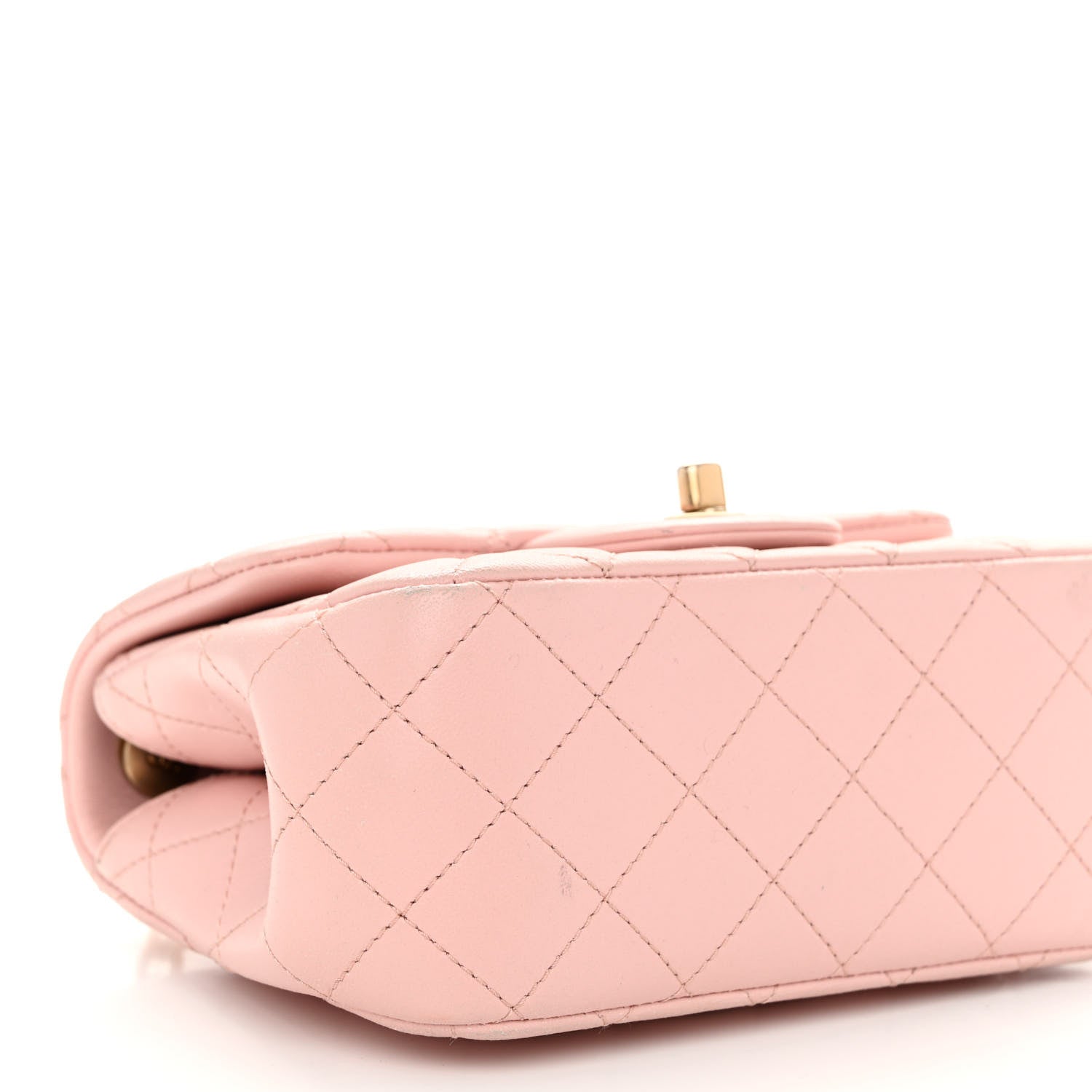 Chanel Lambskin Quilted Mini Sweet Camellia Flap Light Pink 9 of 11