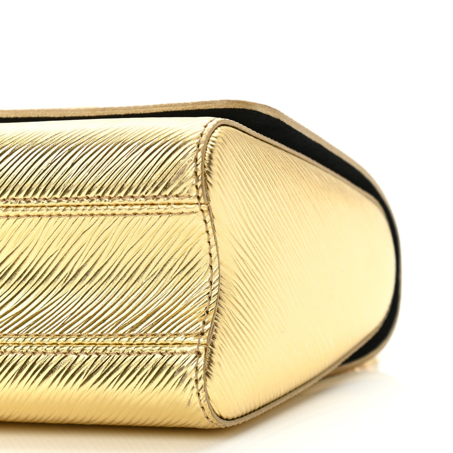 Epi Twist Shoulder Bag PM Gold