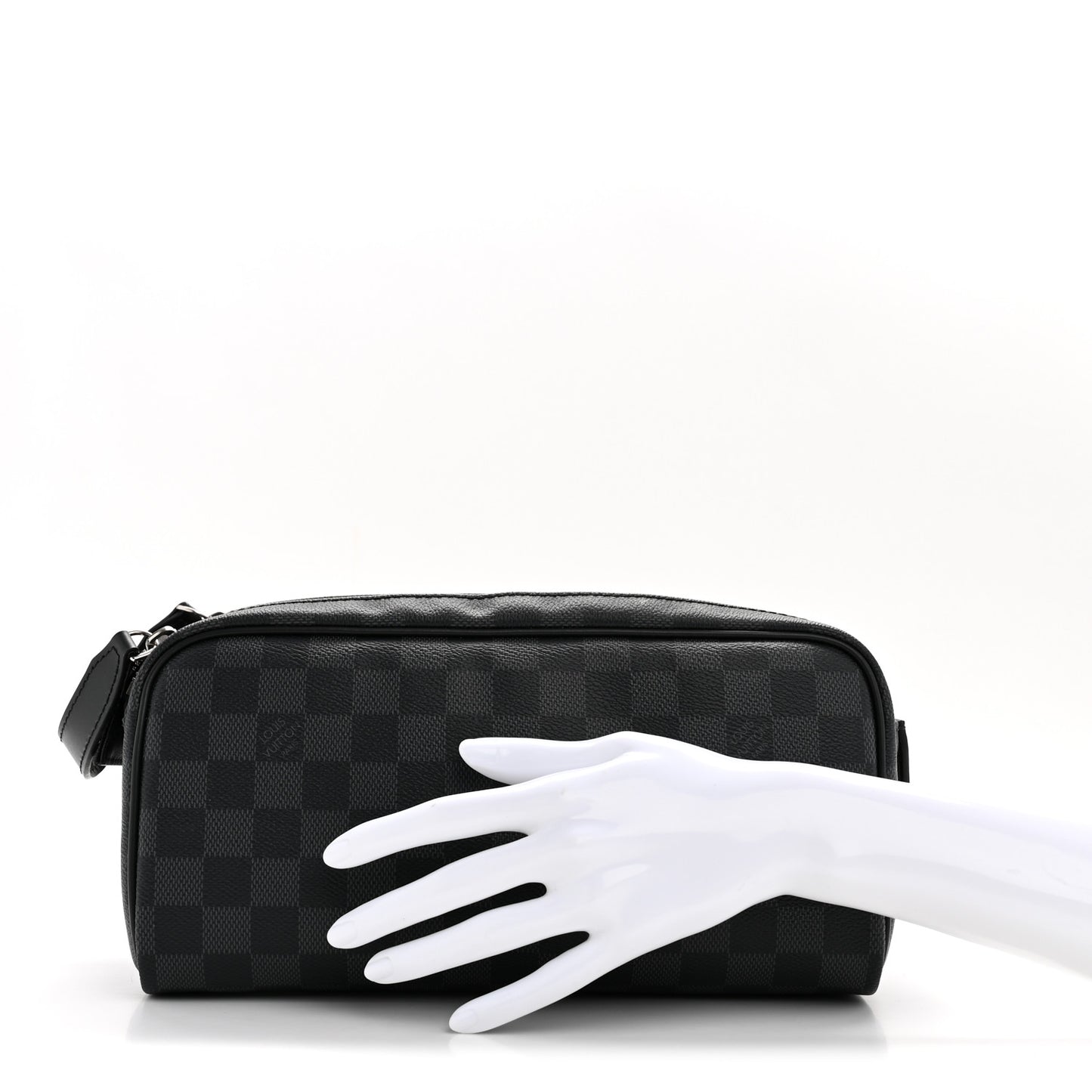 Damier Graphite Dopp Kit Toilet Pouch