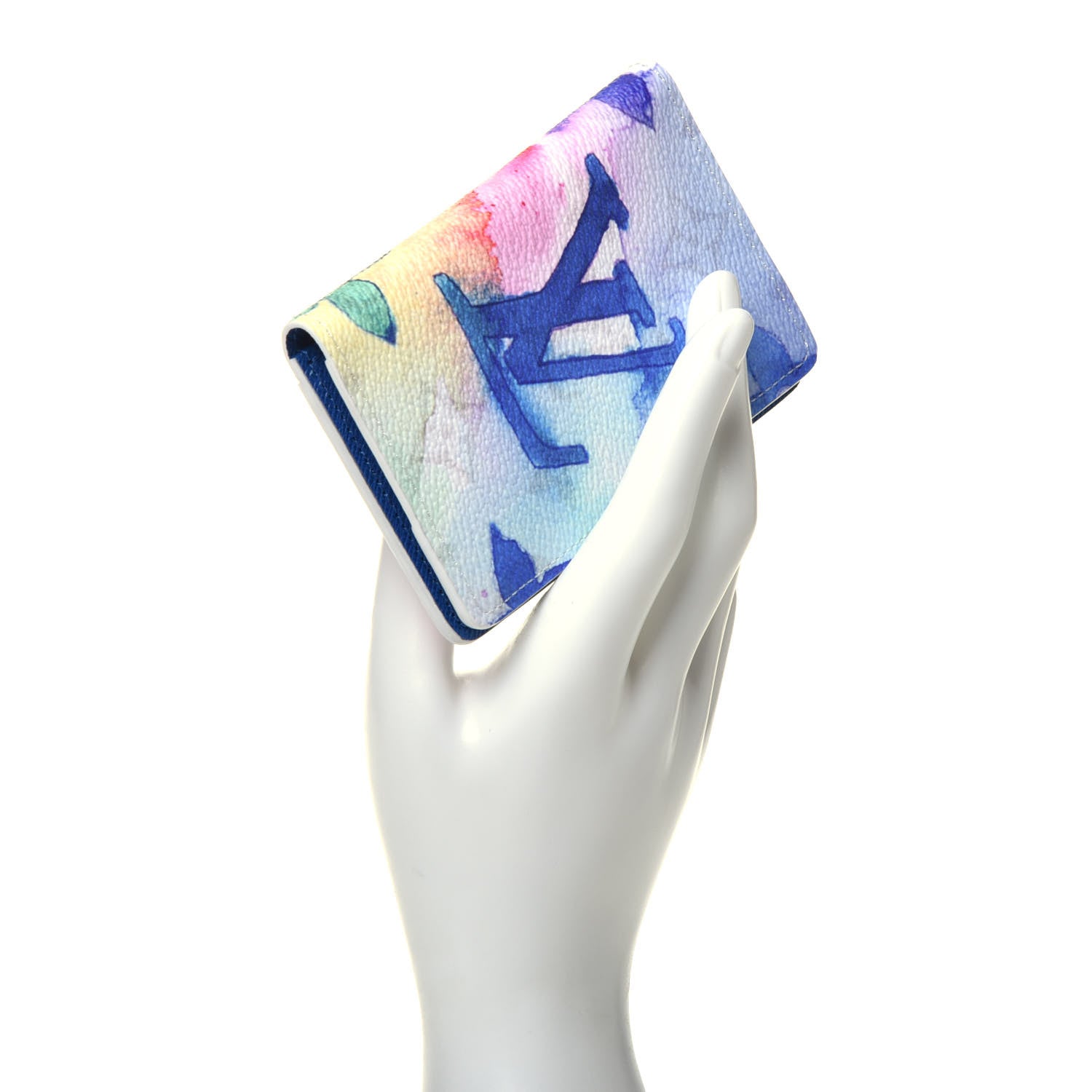 Louis Vuitton Monogram Watercolor Pocket Organizer NM Multicolor 2 of 6