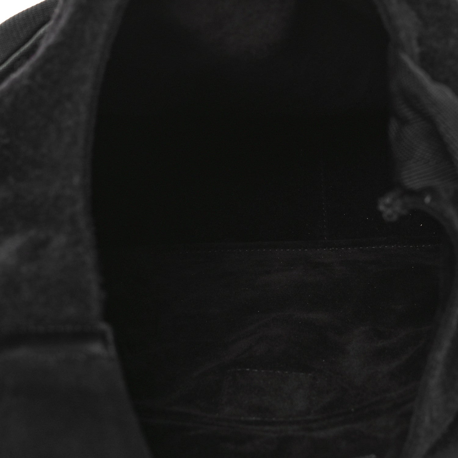 Prada Wool Messenger Satchel Black 6 of 11