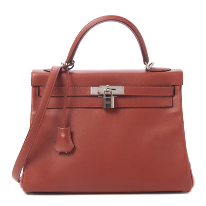 Hermes Evercolor Verso Kelly Retourne 32 Blush Deep Blue 1 of 35