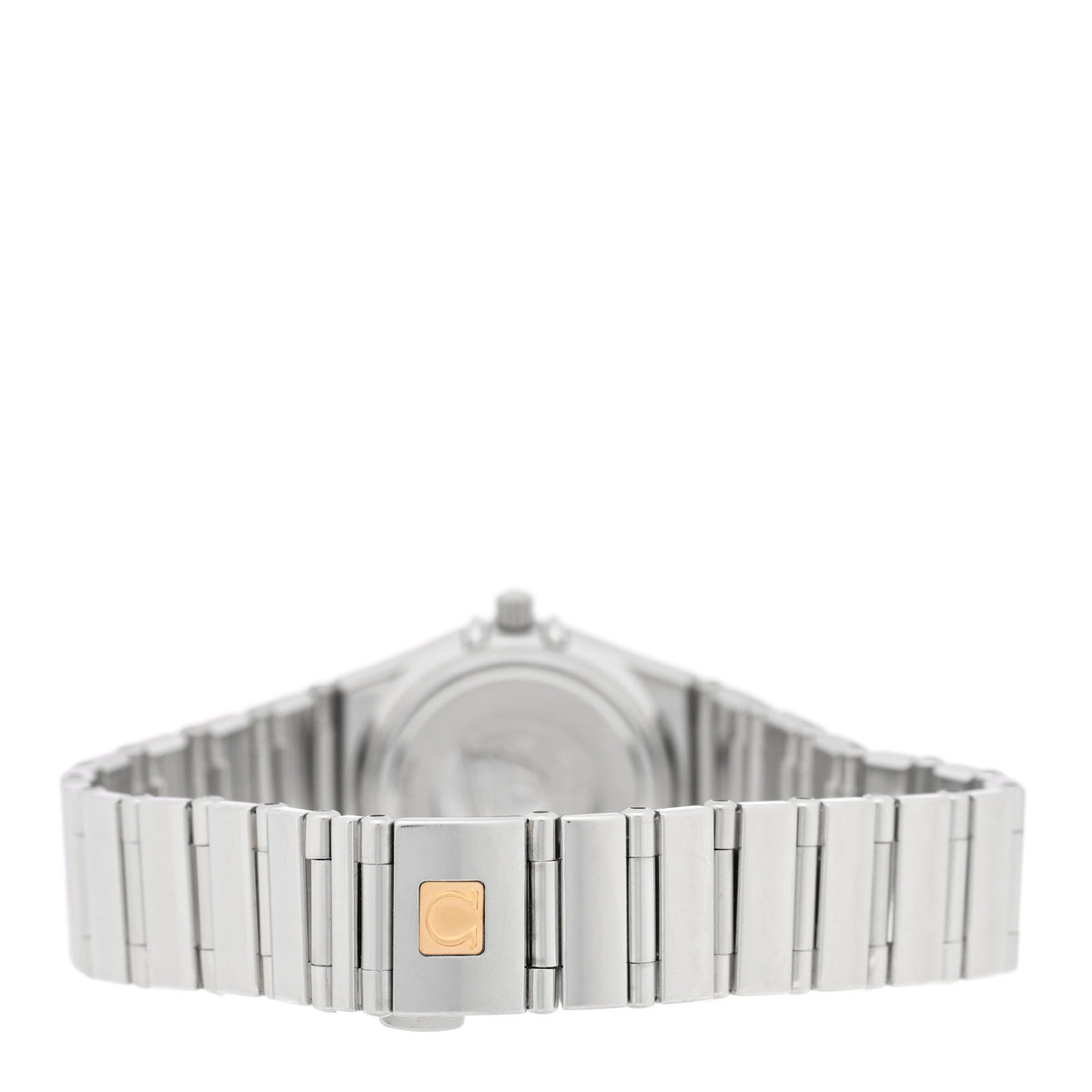 Omega Stainless Steel Diamond Bezel Mother of Pearl 22mm Constellation My Choice Quartz Watch 1465.71.00 3 of 4