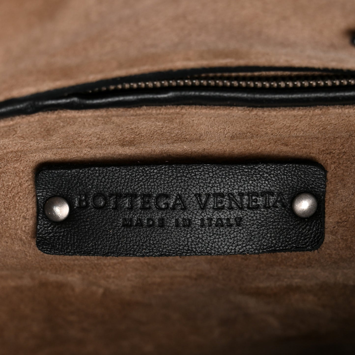 Nappa Intrecciato Nodini Bag Black