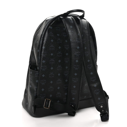 MCM Visetos Large Stark Backpack Black 3 of 9