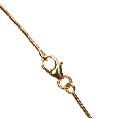 Hermes Lacquered Gold Pop H Pendant Necklace Pannacotta 4 of 6
