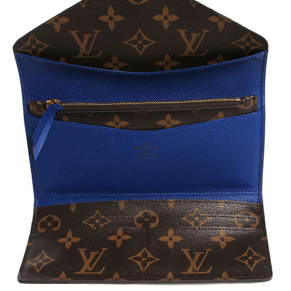 Louis Vuitton Monogram Josephine Wallet Blue 8 of 8