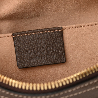 Gucci GG Supreme Monogram Web Small Ophidia Belt Bag 85 34 Dark Brown 6 of 10