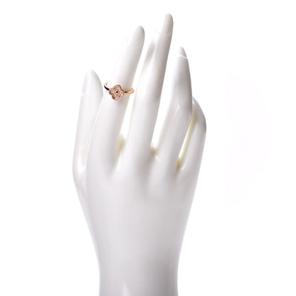Van Cleef & Arpels 18K Rose Gold Sweet Alhambra Ring 49 4.75 2 of 6