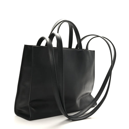 Telfar Vegan Leather Medium Shopping Bag Black 3 of 8