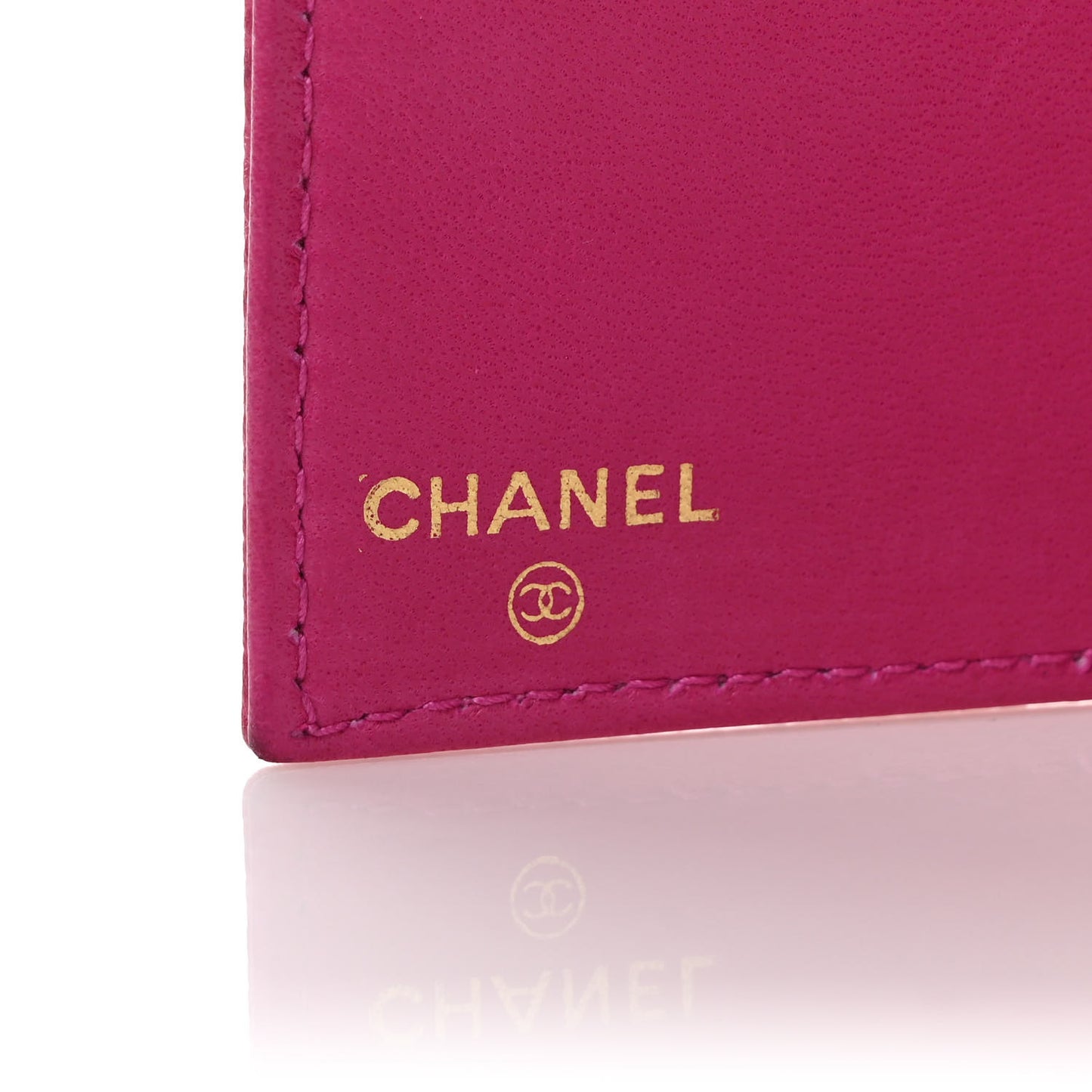 Caviar Timeless CC French Wallet Dark Pink