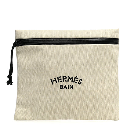 Hermes Toile Bain Case Black 1 of 8