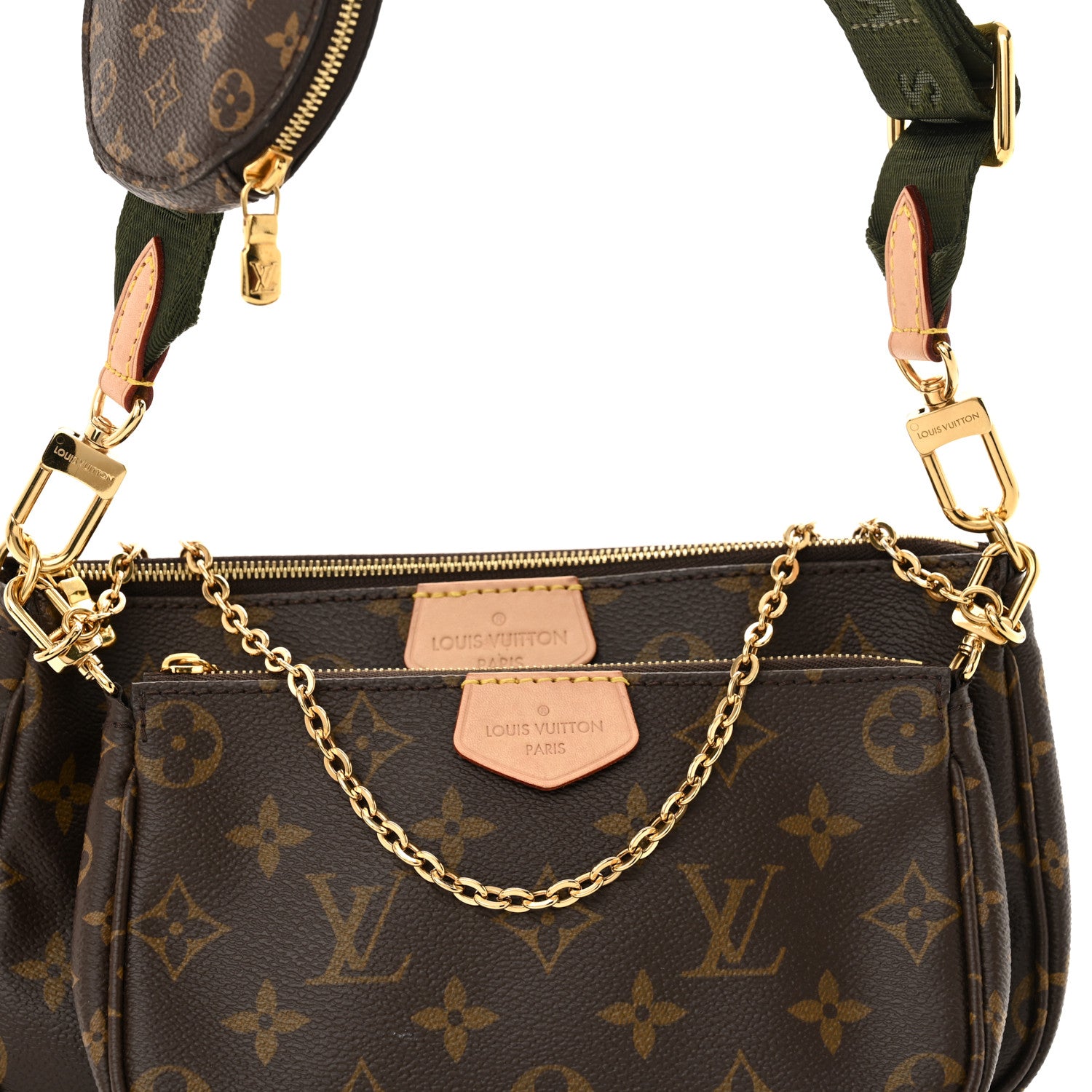 Louis Vuitton Monogram Multi Pochette Accessories Kaki 8 of 10