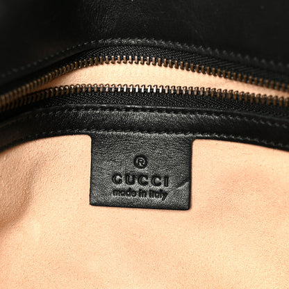 Gucci Calfskin Matelasse Small GG Marmont Chain Shoulder Bag Black 6 of 11