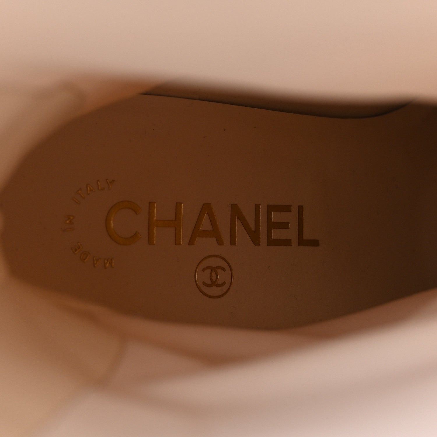 Chanel Stretch Lambskin Patent Cap Toe Pearl Ball Mid Calf Boots 40 White Black 8 of 10