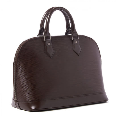 Louis Vuitton Epi Alma PM Moka 2 of 9