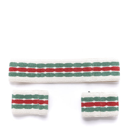 Gucci Cotton Headband and Wrist Set M Multicolor 4 of 6
