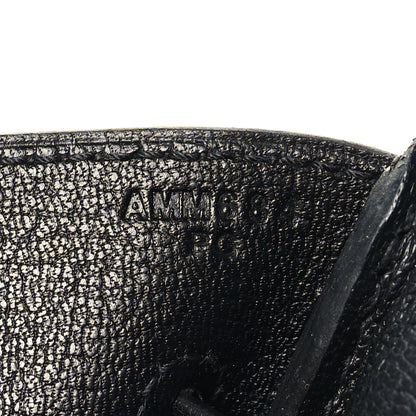 Hermes Taurillon Novillo Birkin 35 Black 7 of 12