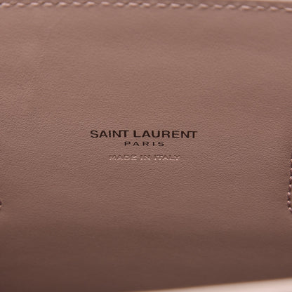 Saint Laurent Calfskin Crocodile Embossed Baby Sac De Jour Rose Antic 7 of 11