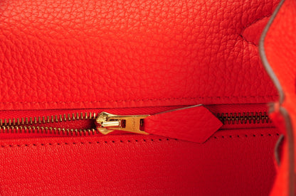 Hermes Togo Kelly Retourne 32 Capucine 22 of 28