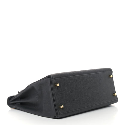 Hermes Togo Kelly Retourne 32 Black 4 of 10