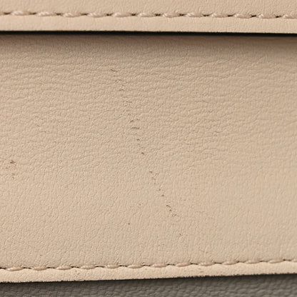 Valentino Garavani Calfskin Vlogo Small Loco Shoulder Bag Light Ivory 10 of 10