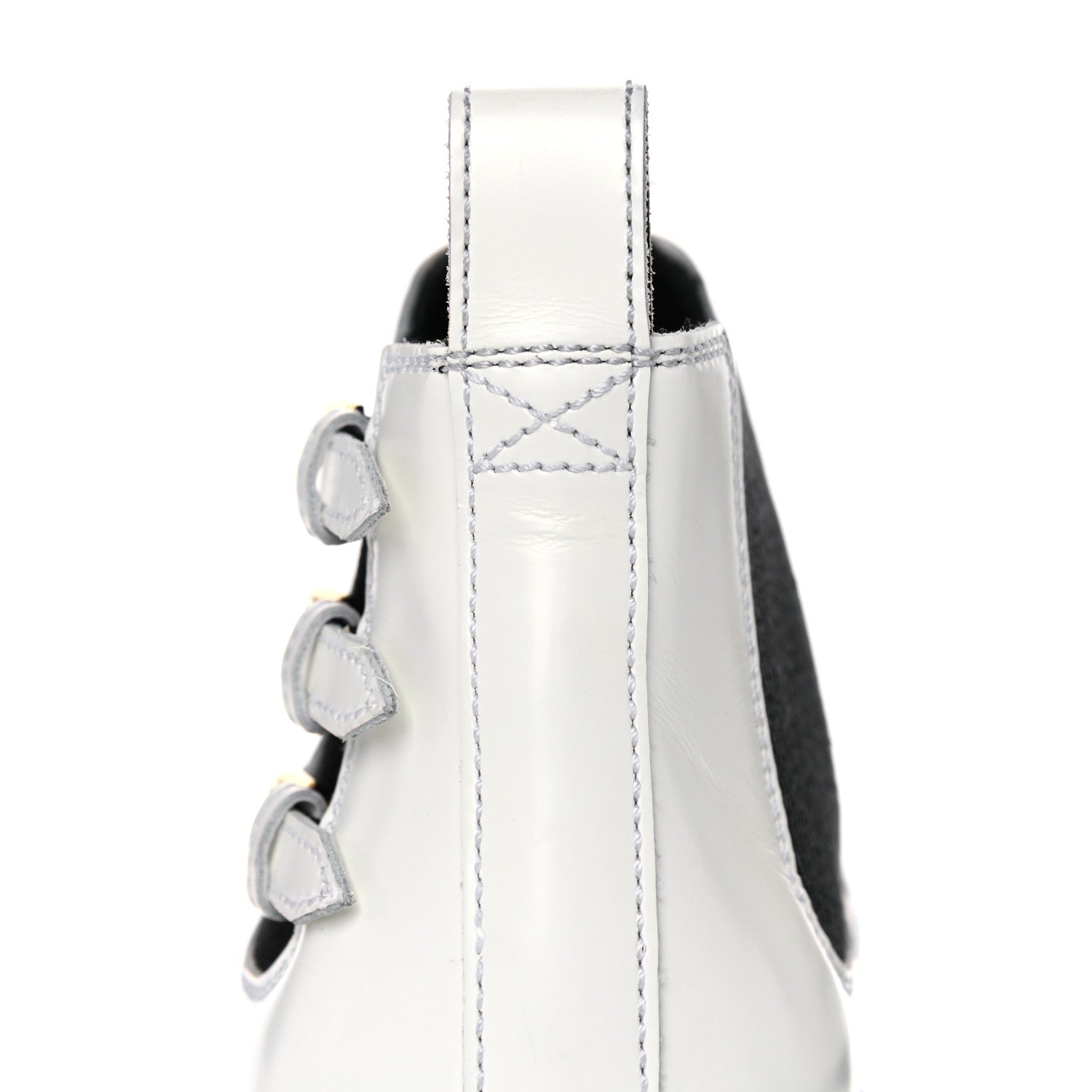 Gucci Cordovan Lux Ankle Boots 38 White 8 of 16