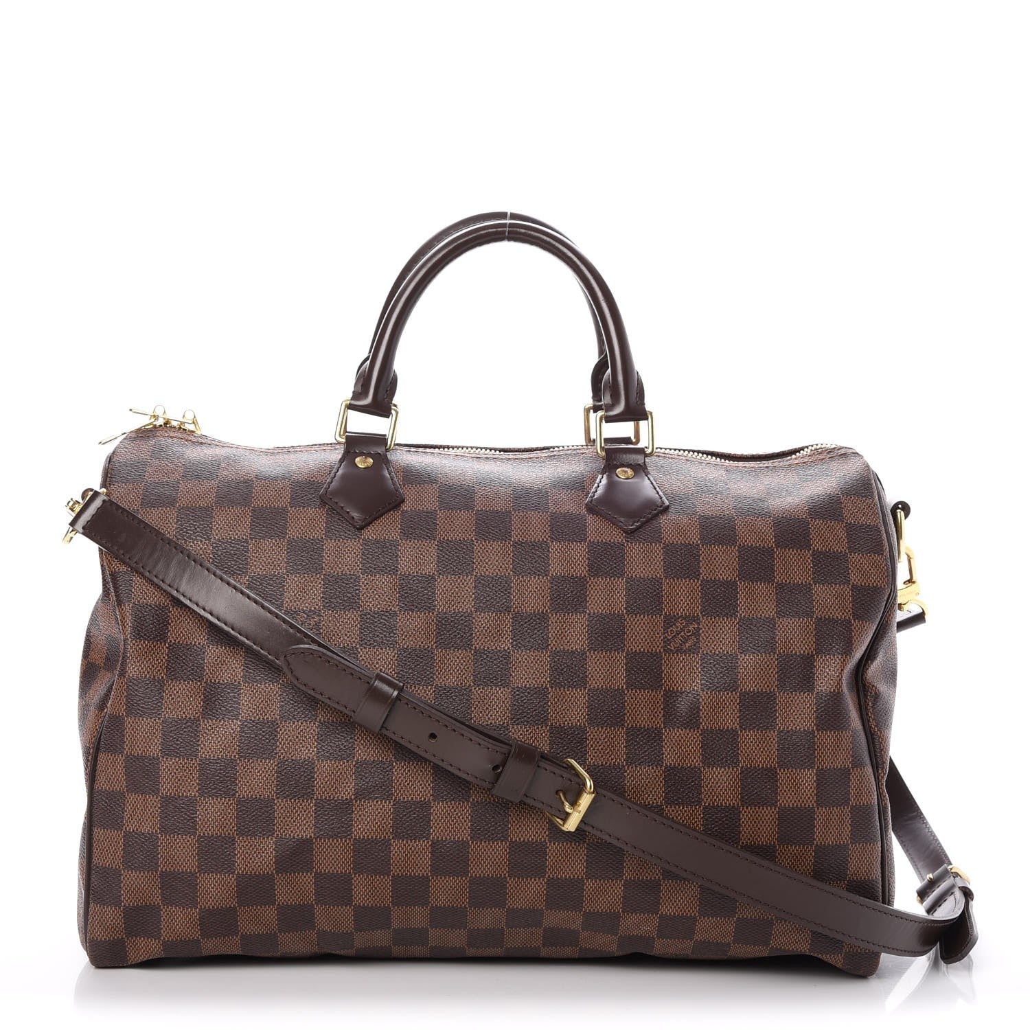 Louis Vuitton Damier Ebene Speedy Bandouliere 35 1 of 10