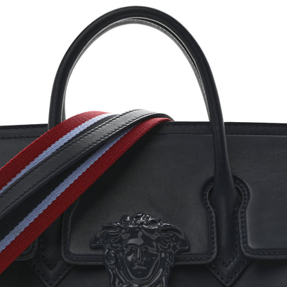 Versace Calfskin Medium Palazzo Empire Bag Navy Blue 8 of 12