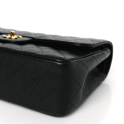 Chanel Caviar Quilted Jumbo Double Flap Black 8 of 8
