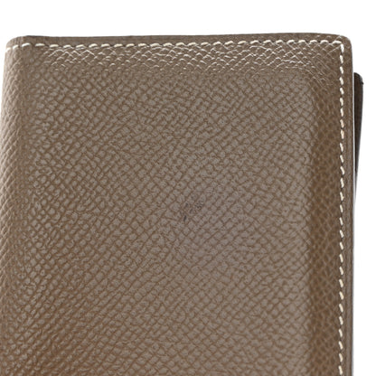 Hermes Epsom MC2 Euclide Card Holder Case Etoupe 10 of 12