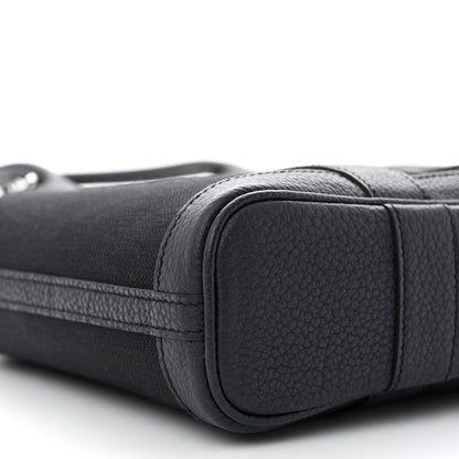 Hermes Toile H Negonda Garden File 28 Black Bleu Indigo 9 of 10