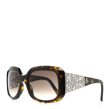 Christian Dior DiorDelicacy Crystal Sunglasses Tortoise 1 of 6