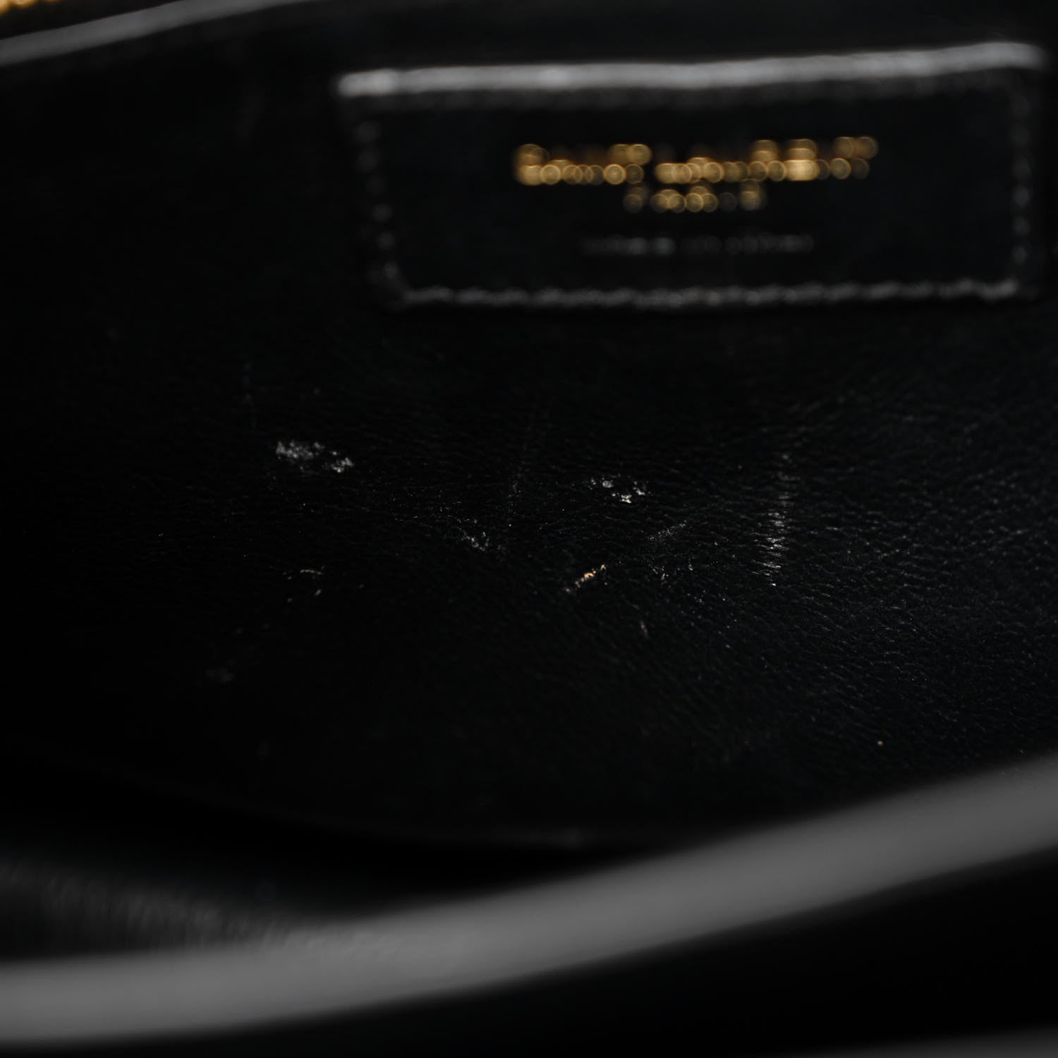 Saint Laurent Smooth Calfskin Monogram Cassandra Clasp Bag Black 11 of 16