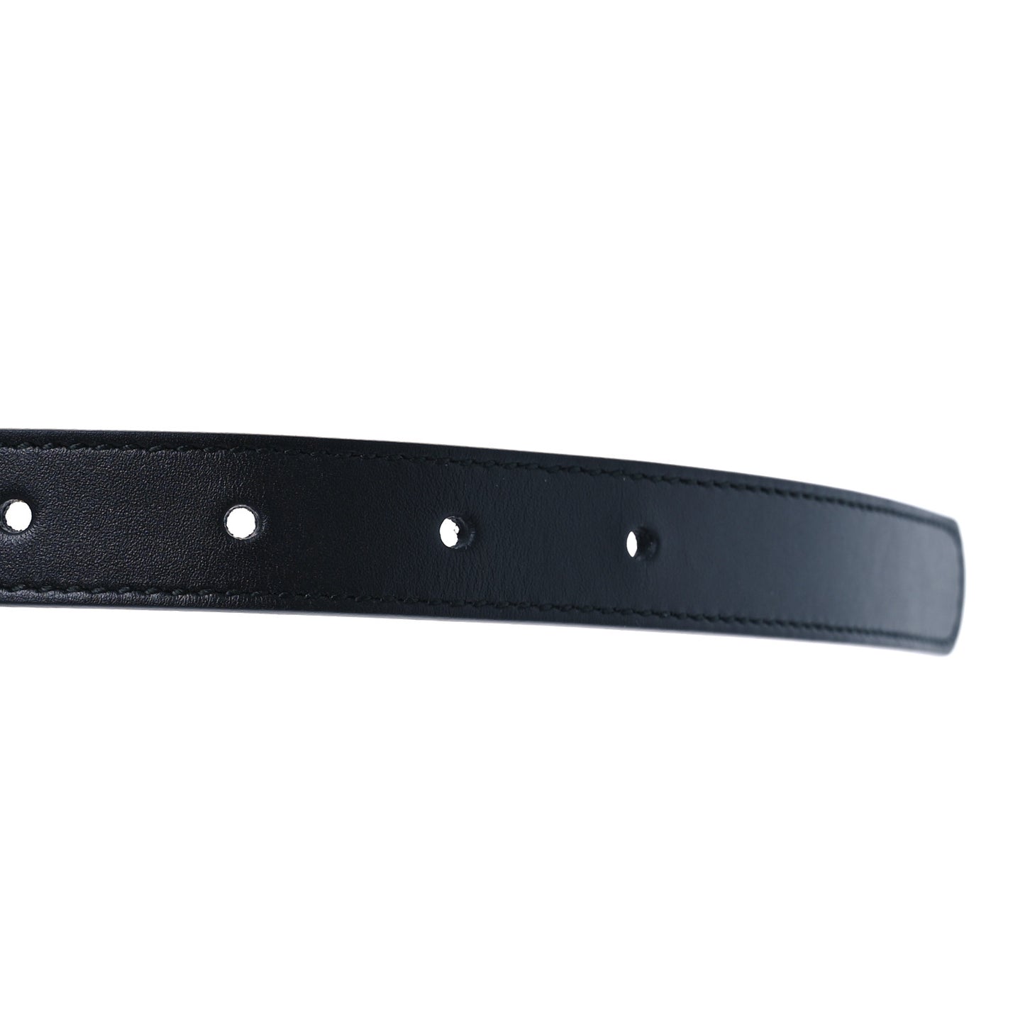 Calfskin Double G 20mm Belt 70 28 Black