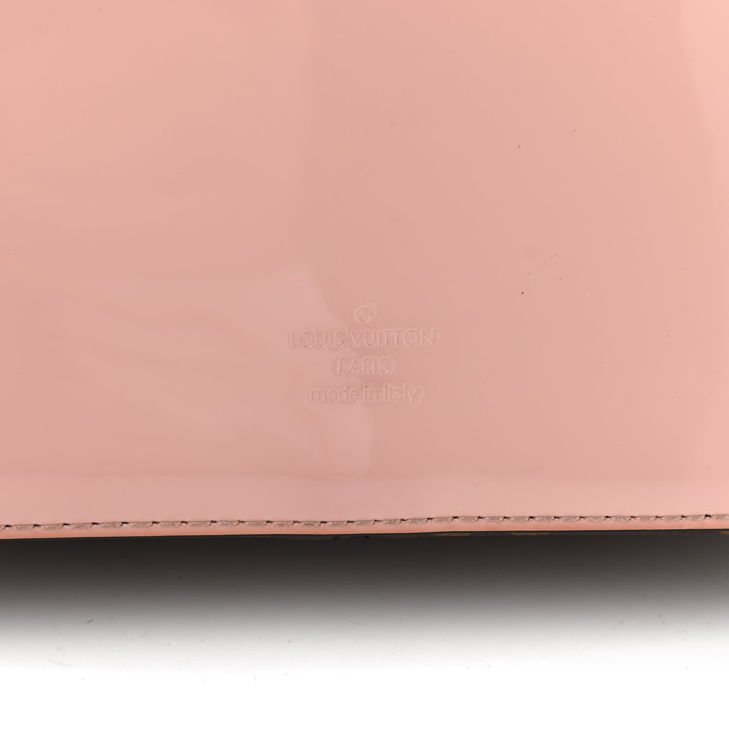 Louis Vuitton Patent Calfskin Monogram Cherrywood BB Rose Ballerine 5 of 12