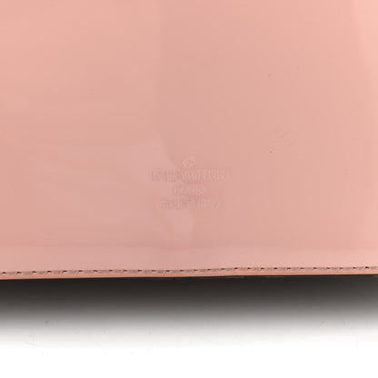 Louis Vuitton Patent Calfskin Monogram Cherrywood BB Rose Ballerine 5 of 12
