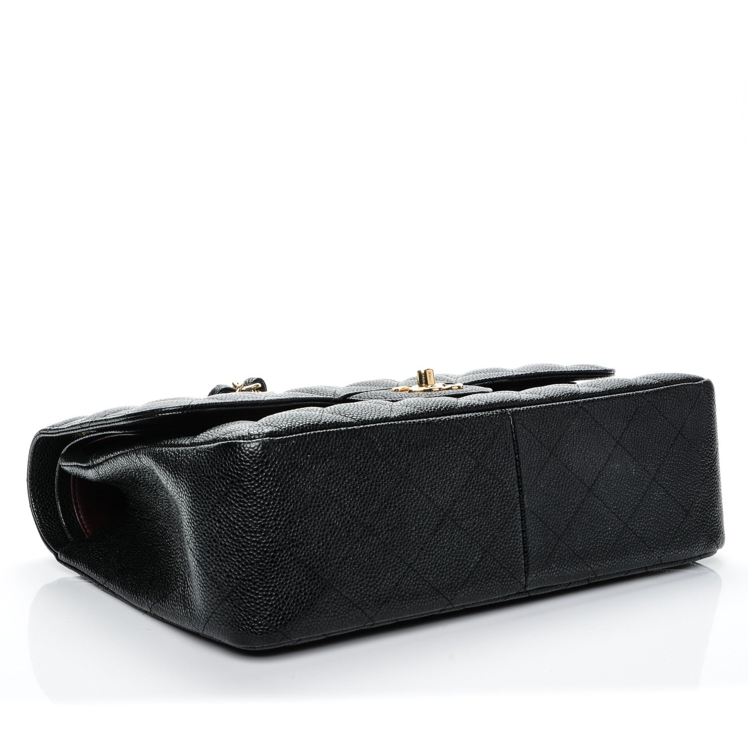 Chanel Caviar Quilted Jumbo Double Flap Black 4 of 7