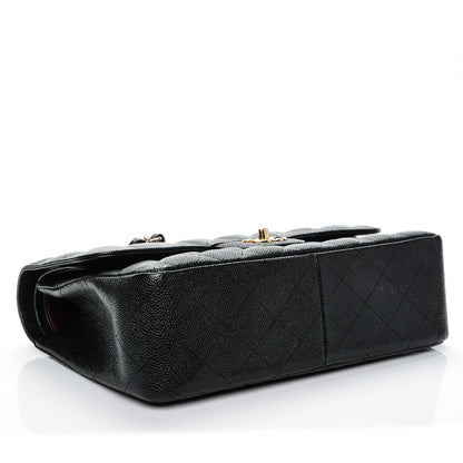 Chanel Caviar Quilted Jumbo Double Flap Black 4 of 7