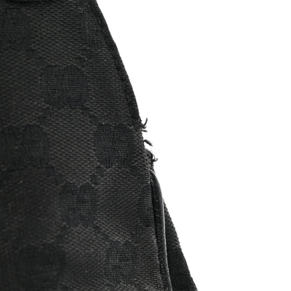 Gucci Monogram Calfskin Large Bardot Tote Black 12 of 15