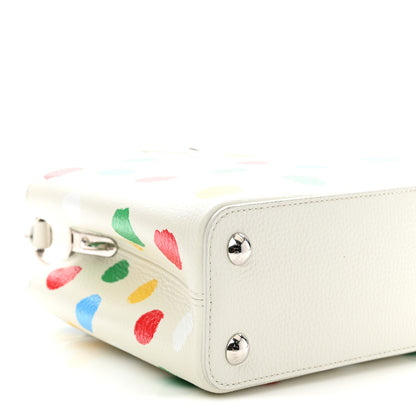 Louis Vuitton LV X YK Taurillon Capucines BB White 9 of 10