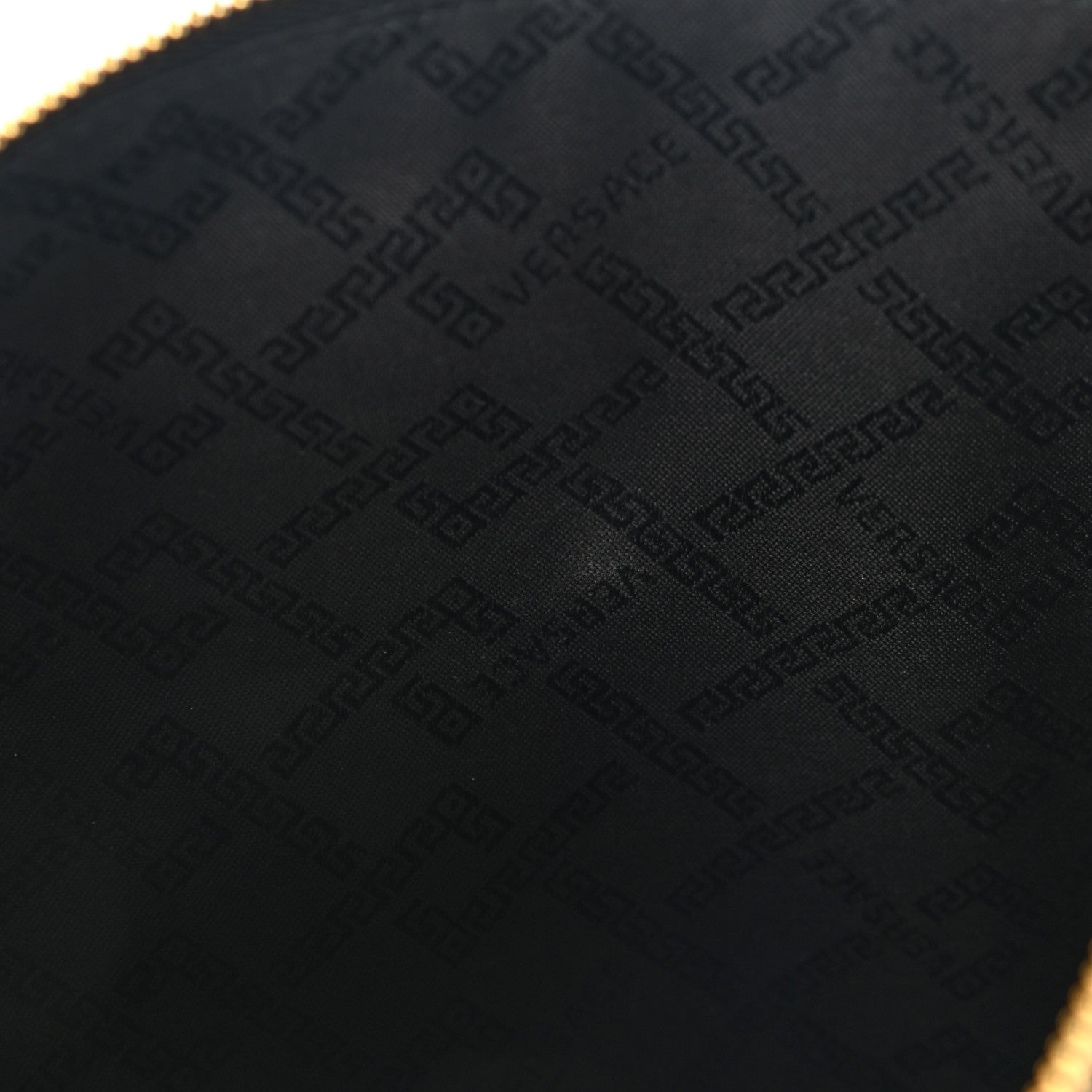 Versace Grained Calfskin La Medusa Pouch Black 9 of 10